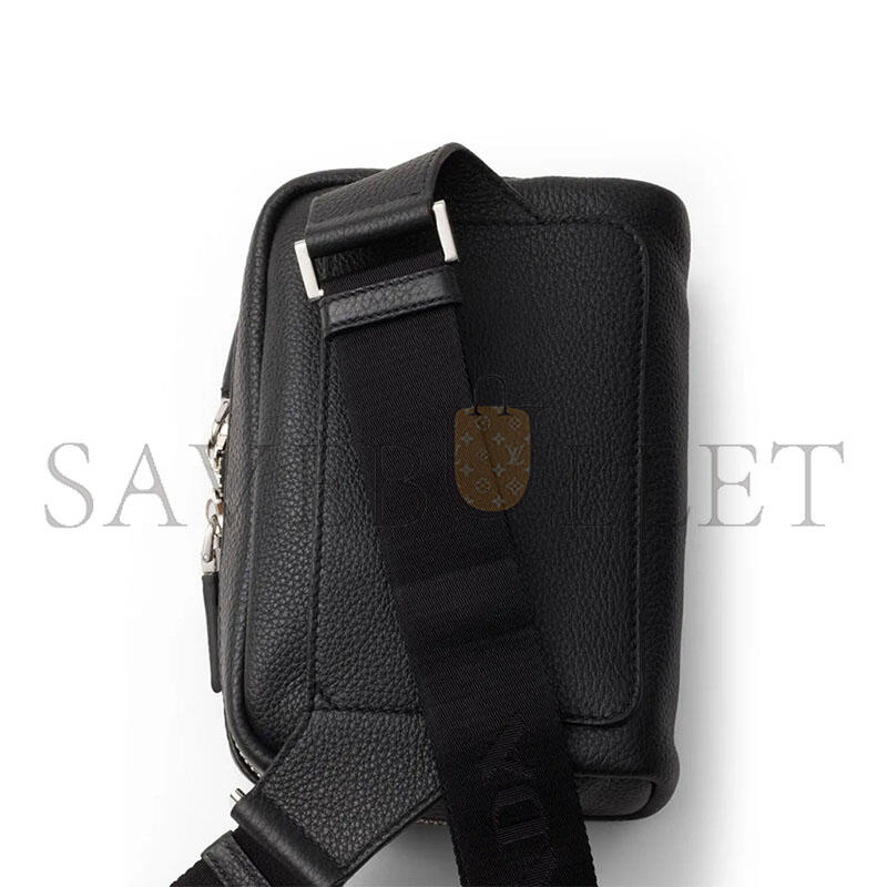 Pra*a brique saffiano leather bag 2vh184 (19.5*13.5*6cm)